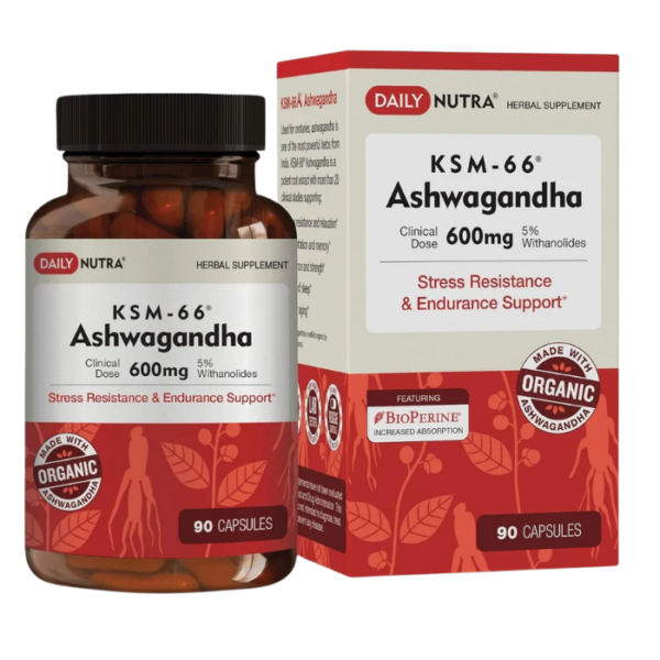 DailyNutra Ashwagandha Stress Support Capsules