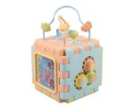 Toddler Shape Learning Cube and Puzzle - Image 