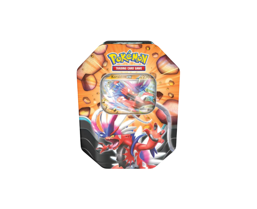 201 Slashing Legends Koraidon ex Tin - Image 1