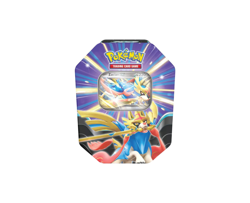202 Slashing Legends Zacian ex Tin - Image 1