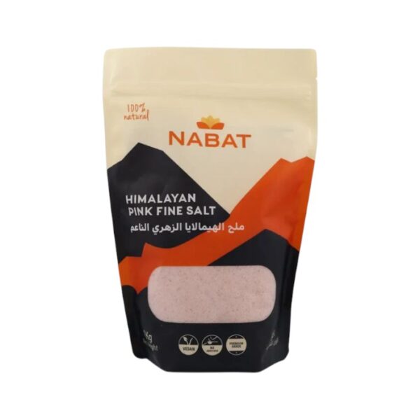 Nabat Organic Himalaya Pink Salt Fine 1kg