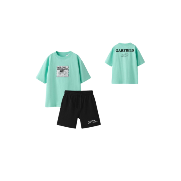 Garfield Shorts & Tshirt Set
