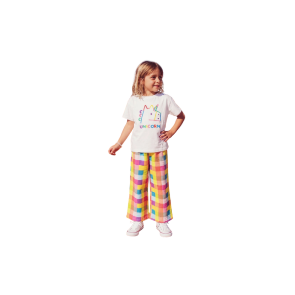 Unicorn Colorful Pants & Tshirt Set