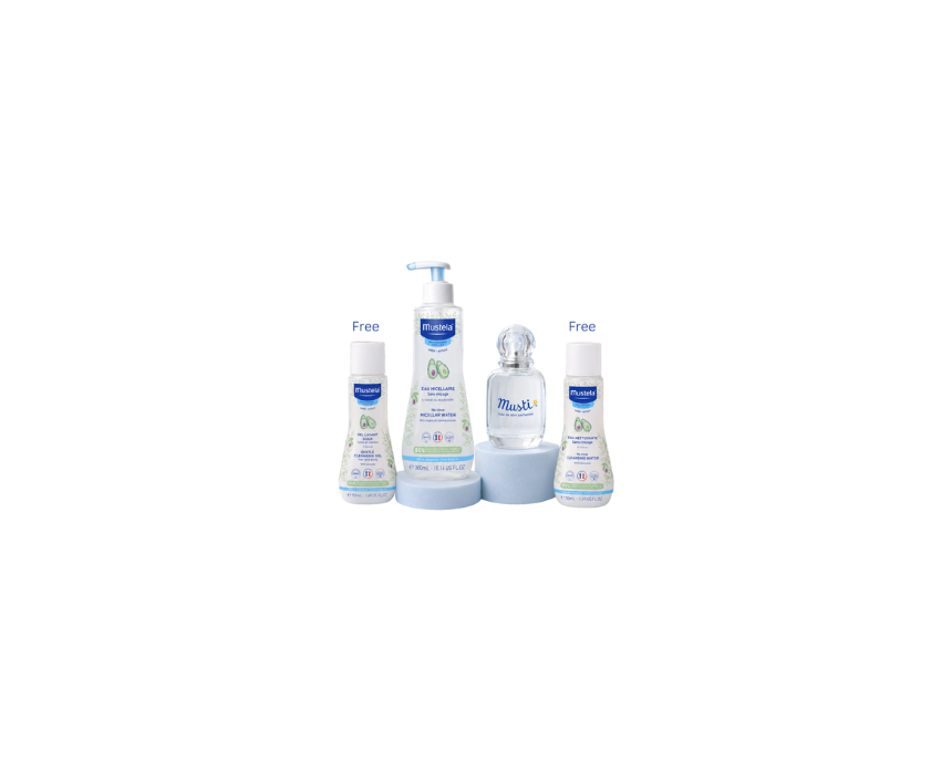 21 Perfume & Micellar Bundle with Free Samples Mustela - Image 1
