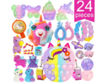 Kids Advent Calendar Toys Unicorn - Image 