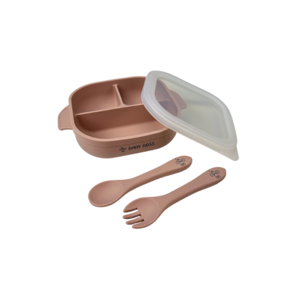 Silicone Suction Divider Bowl Set 4pcs