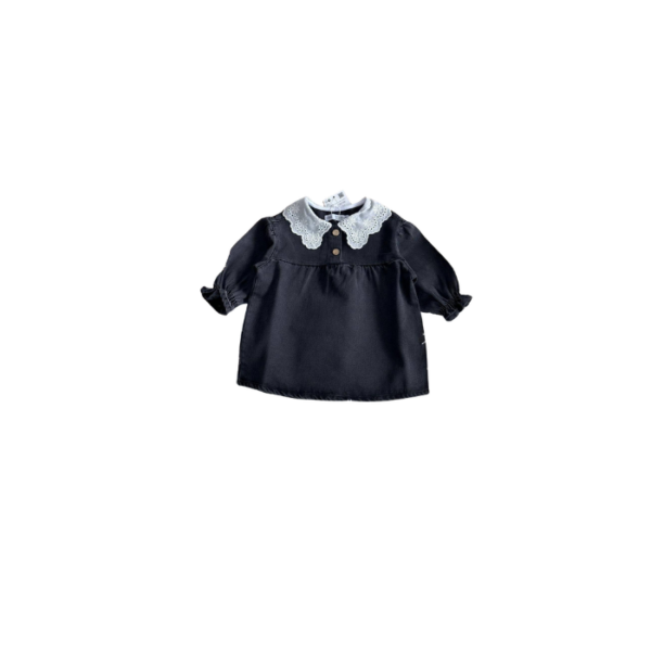 Denim Dress Black