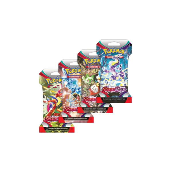 Scarlet Violet Sleeved Booster Pack