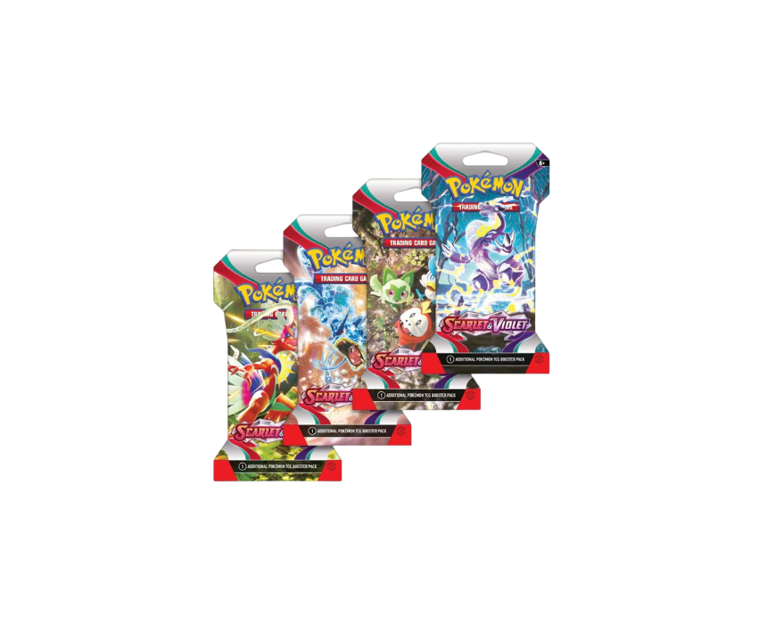 233 Scarlet Violet Sleeved Booster Pack - Image 1