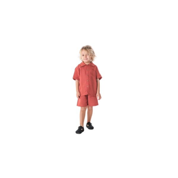 Muslin Shorts & Shirt Set