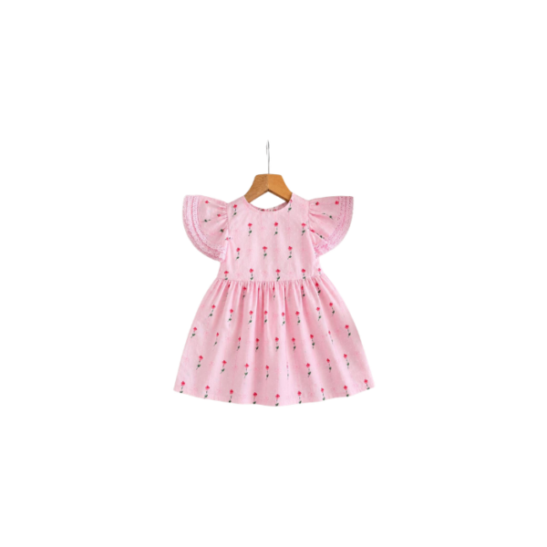Pink Floral Dress