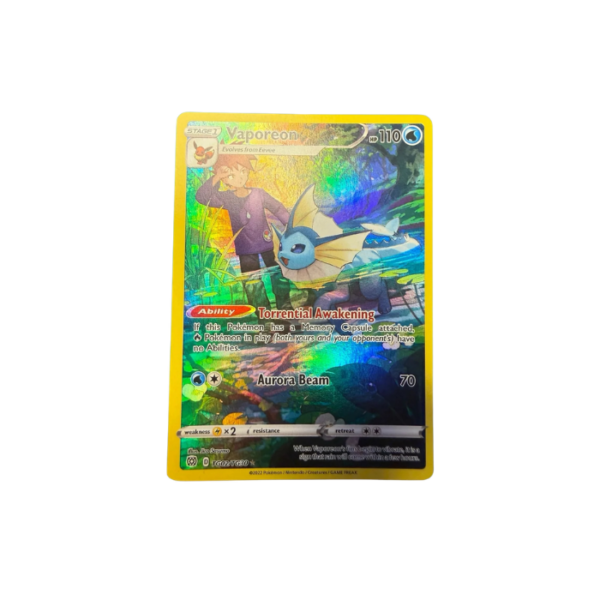 Vaporeon Pristine Promo Card