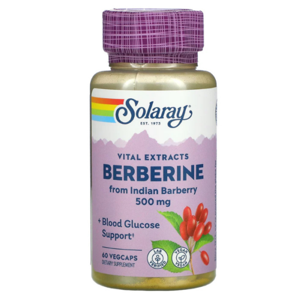 SOLARAY Berberine Metabolic Support Supplement