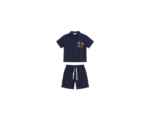 Los Angeles Navy Shorts & Tshirt Set - Image 