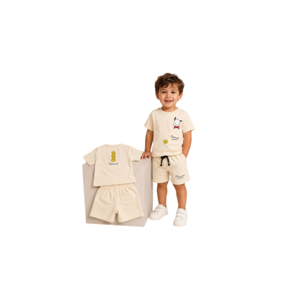 Pochacco Shorts & Tshirt Set