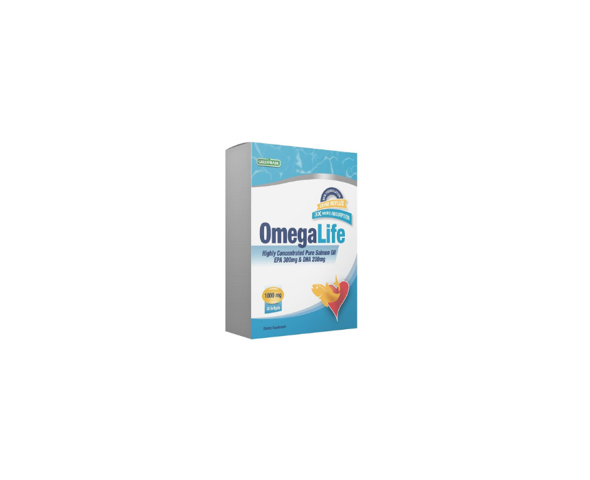 256 Omega 3 1000 mg Omegalife - Image 1