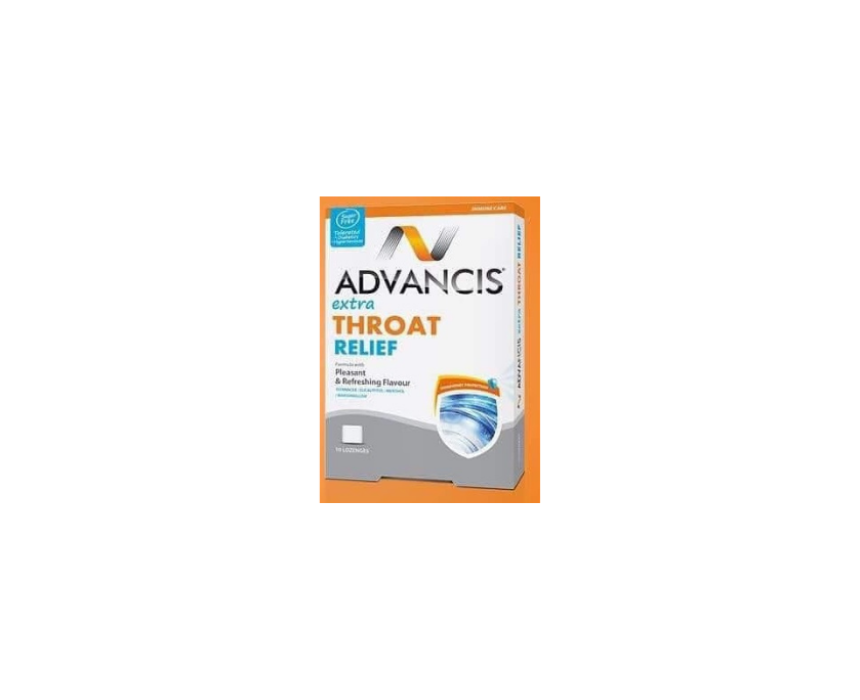 258 Throat Relief Lozenges Advancis - Image 1