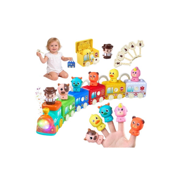 Multi-funtional Montessori Learning Train
