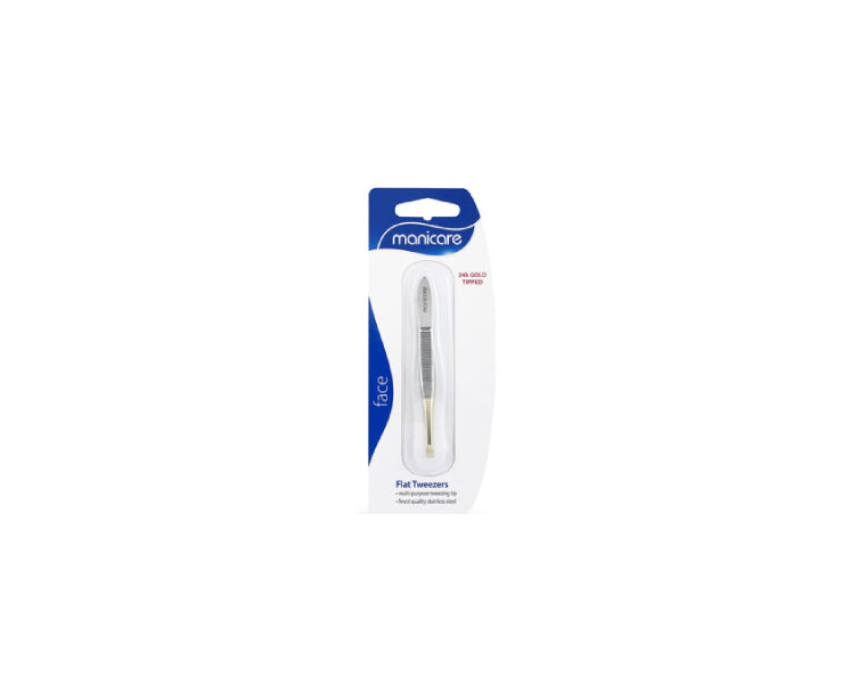 263 Flat Tweezers Manicare - Image 1