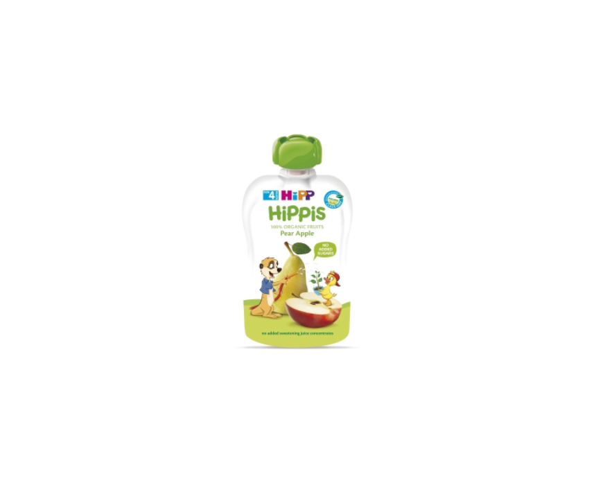 27 Fruit Pouch Pear Apple Hipp - Image 1