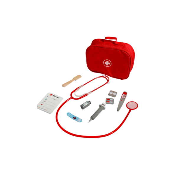 Wooden Doctor's Kit