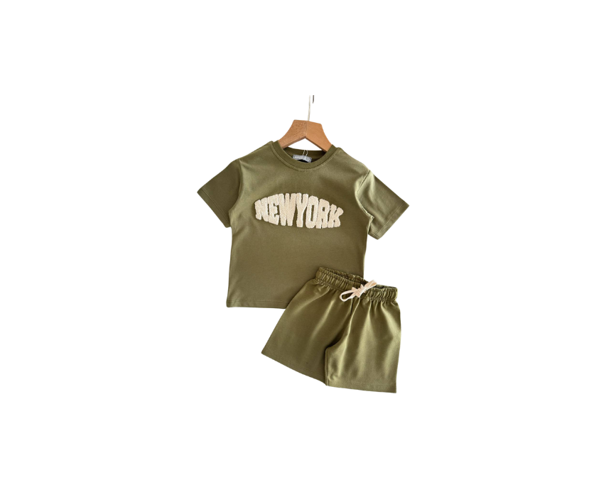 271 New York Shorts & Tshirt Set - Image 1