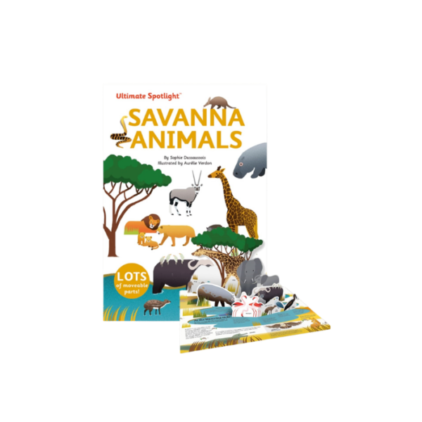 Ultimate Spotlight Savanna Animals Book