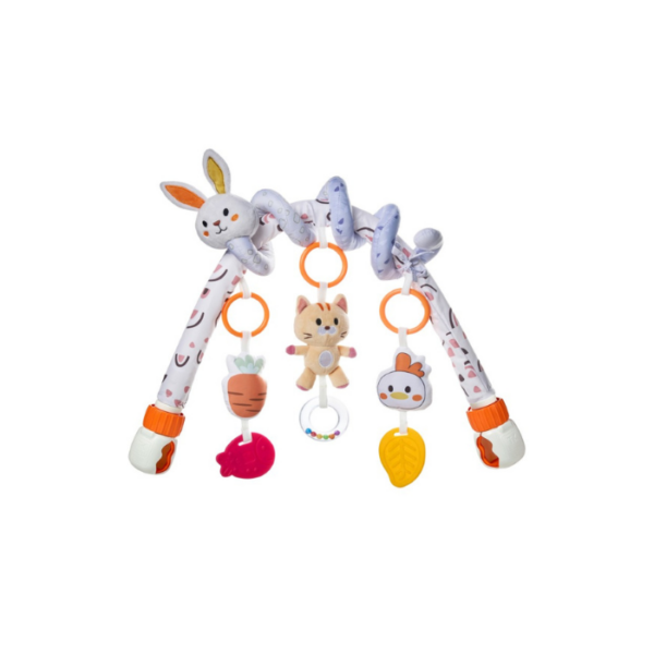 2 in 1 Bunny Baby Arch Toy & Spiral Toy
