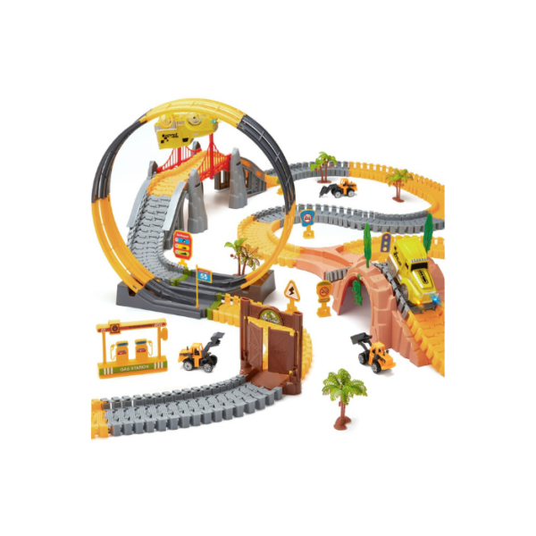 Construction 360° Race Track Set