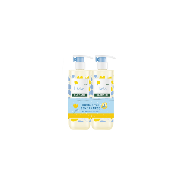 Klorane Baby Gentle Foaming Gel 500ml Buy 1 Get 1 Free
