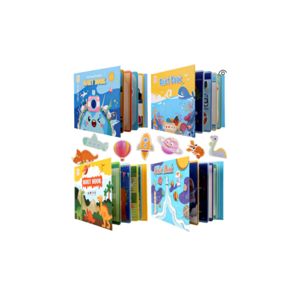 Montessori Quiet Book New Themes