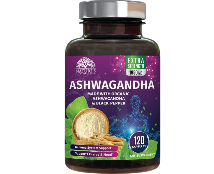 3 Certified Organic Ashwagandha - Image 1