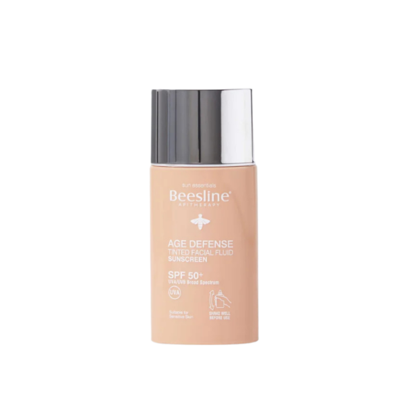 Beesline Age Defense Tinted Facial Fluid Sunscreen Spf