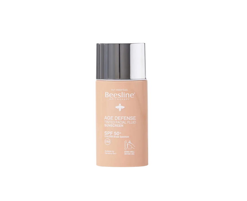 3 Beesline Age Defense Tinted Facial Fluid Sunscreen Spf - Image 1
