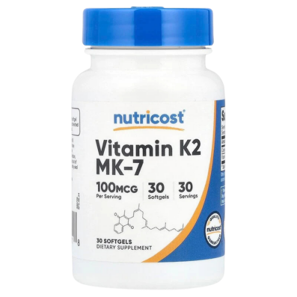 Nutricost Vitamin K Supplement Softgels