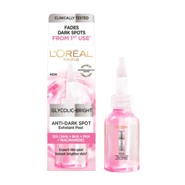L'OREAL GLYCOBRIGHT Dark spot Exfoliant Peel