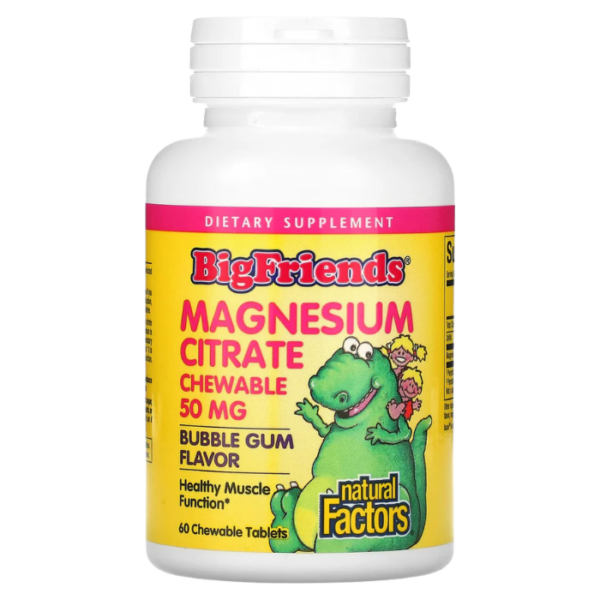 Natural Factors Chewable Magnesium Tablets