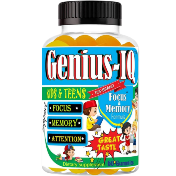 Genius IQ Kids Brain Support Gummies