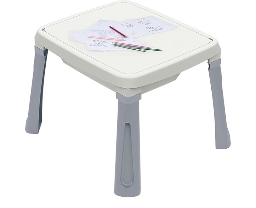 3 in 1 (Small) Sand & Water Creativity Table (white, grey)2 3 in 1 (Small) Sand & Water Creativity Table - Image 1