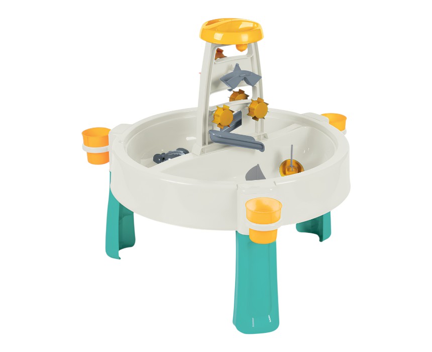 3 in 1 Water & Sand Activity Table (white, green)2 3 in 1 Water & Sand Activity Table - Image 1