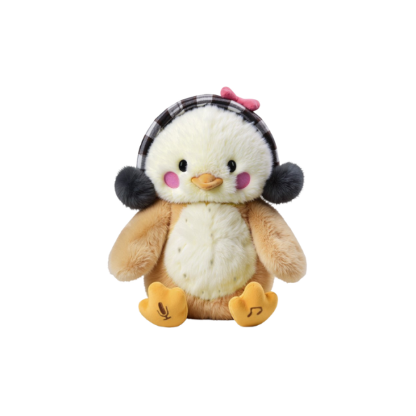 Interactive Plush Chick Toy Hug me Kiss me