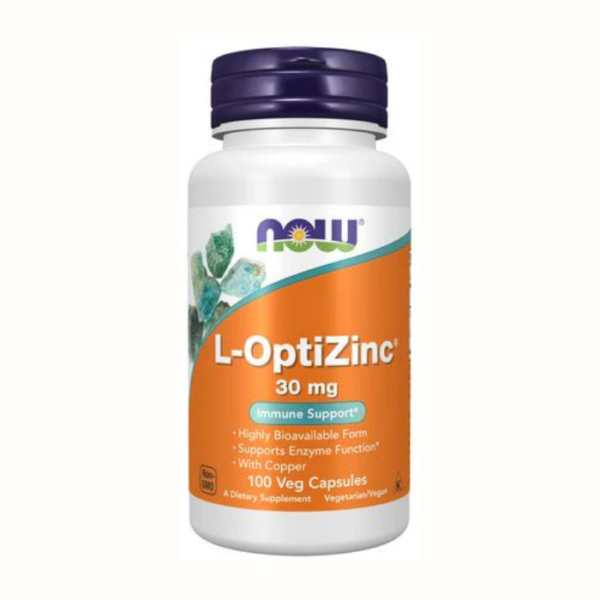 NOW L OptiZinc 30 mg with Copper