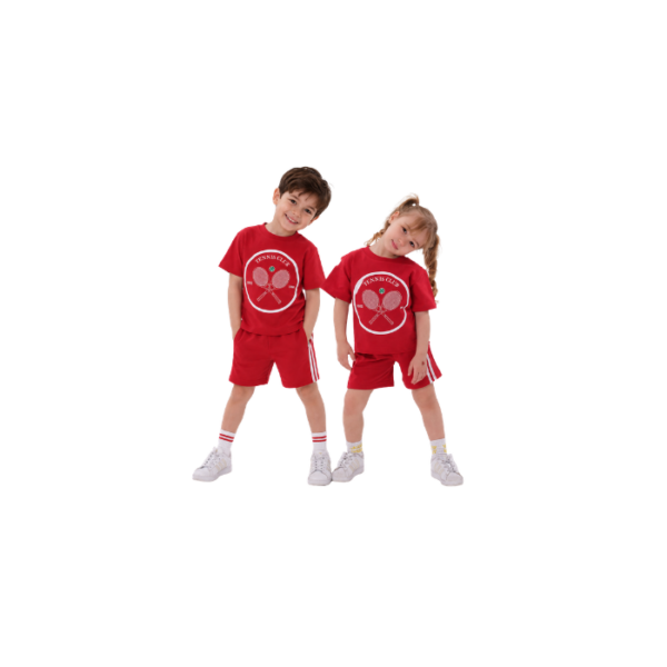 The Tennis Club Shorts & Tshirt Set