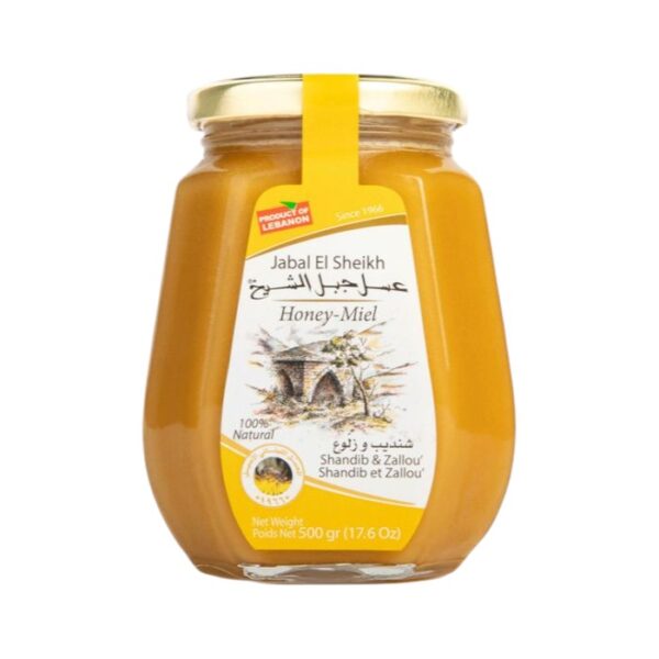 Jabal El Sheikh Shandib and Zallou Honey 500g