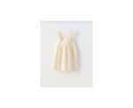 Off-White Embroidered Dress - Image 