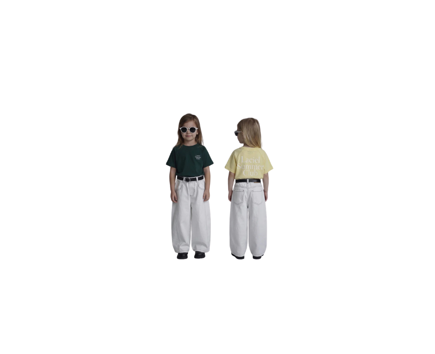 311 Denim Wide Leg Balloon Stitched Pants - Image 1