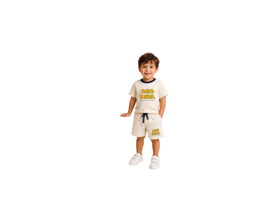 313 Sand Rebels Shorts & Tshirt Set - Image 1