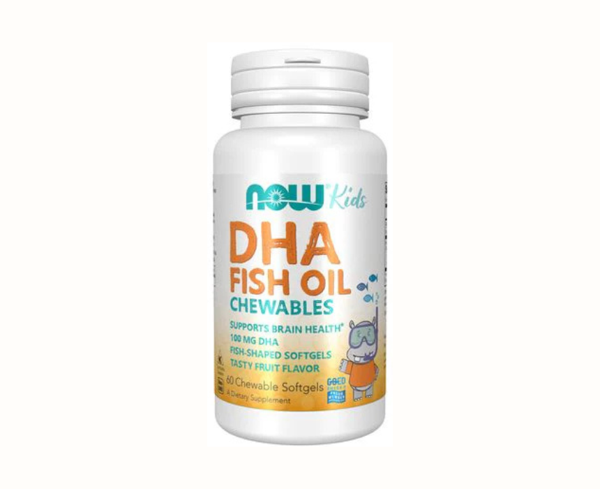 32 NOW Kids DHA Fish Oil Chewables - Image 1