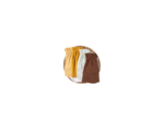 High Waist Shorts Yellow Mustard - Image 