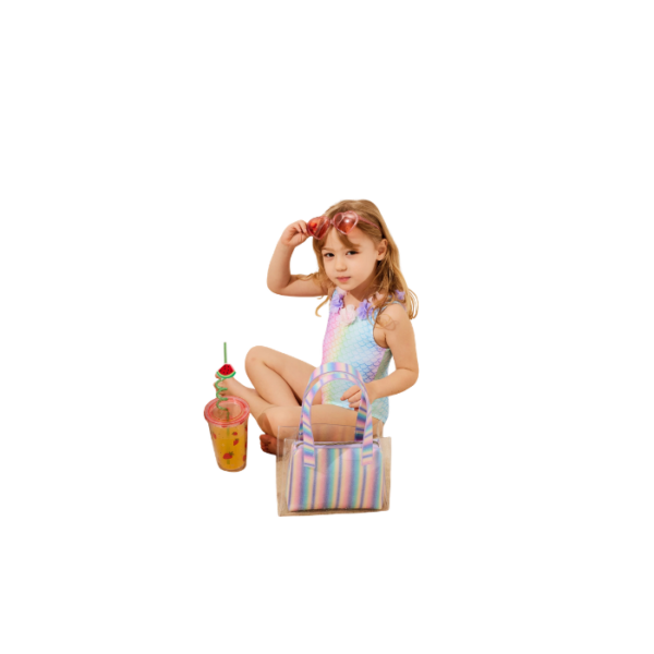 Mermaid Swimsuit Kids + Bag